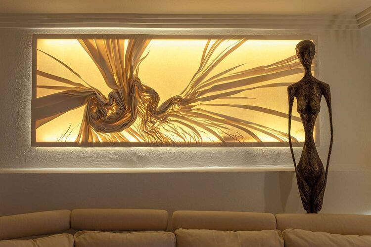 Kunst für alle - Wandbild Energie