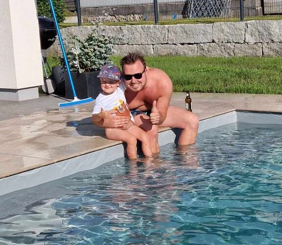 Cool am Pool - Wolfgang aus Grieskirchen