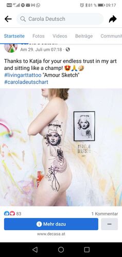 Das coolste Tattoo - Katja aus Rohrbach