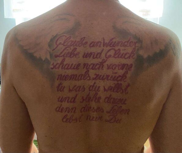 Das coolste Tattoo - Petra aus Rohrbach