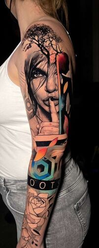 Das coolste Tattoo - Michaela aus Enns