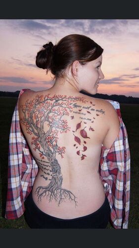 Das coolste Tattoo - Katharina  aus Vöcklabruck