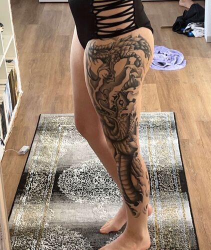 Das coolste Tattoo - Vanessa aus Gmunden