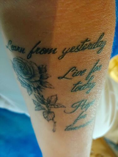 Das coolste Tattoo - Marina aus Rohrbach