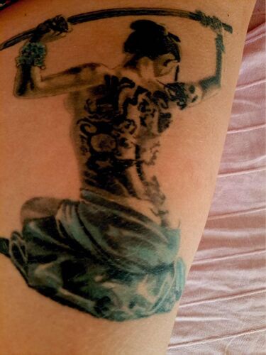 Das coolste Tattoo - Birgit  aus Eferding