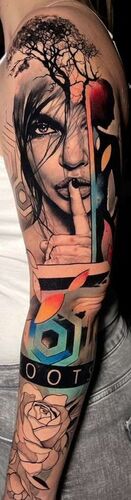 Das coolste Tattoo - Michaela aus Enns