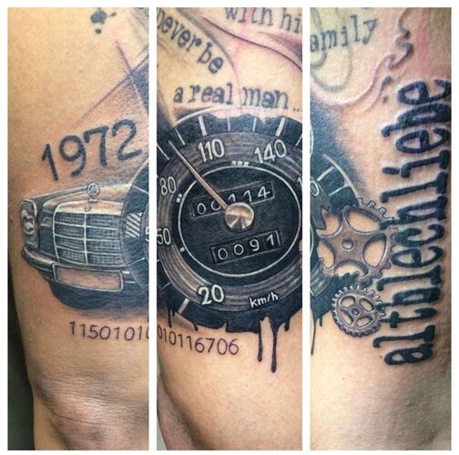 Das coolste Tattoo - Mario  aus Perg