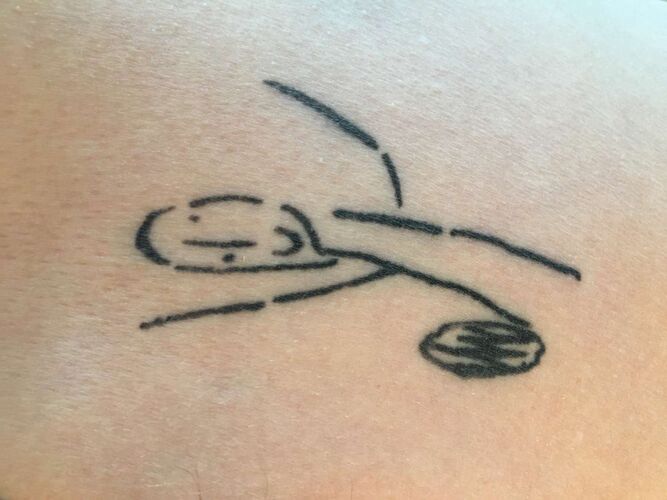 Das coolste Tattoo - Leopold  aus Vöcklabruck