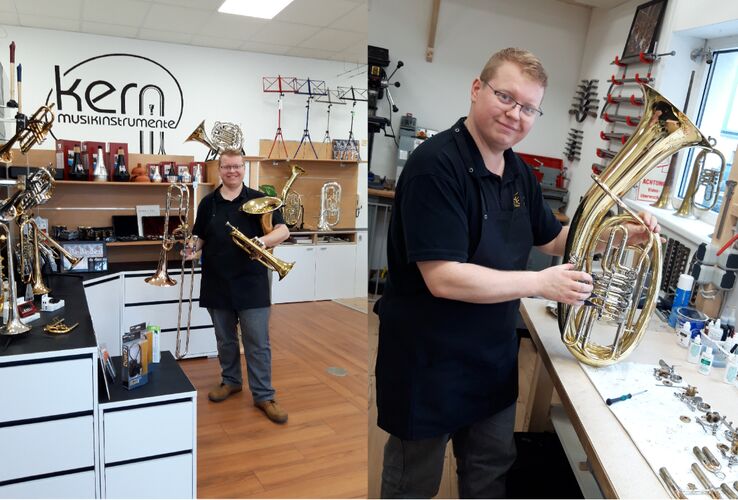 Tollster Job - Stefan aus Steyr ( Blechblasinstrumentenerzeuger ) - Kern Musikinstrumente