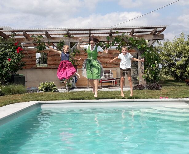 Trachtenvoting - Anna, Eva-Maria & Paul aus Kirchdorf