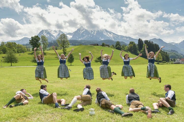 Trachtenvoting - Landjugend aus Kirchdorf