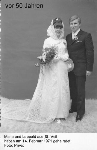 Traumpaar 2020 -  leopold & Maria aus Rohrbach - 14.Februar 1971