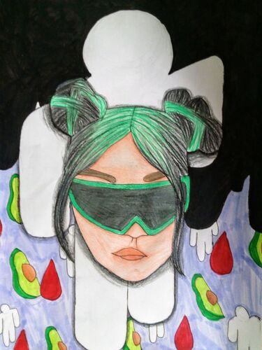 Young at Art - Rosa M. ( 18 ) aus Grieskirchen