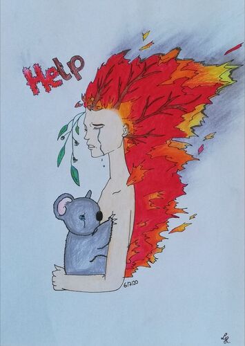 Young at Art - Laura H. ( 17 ) aus Kirchdorf