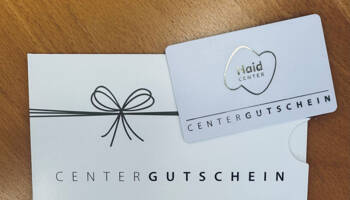 12. April: Centergutscheine im Wert von 150€