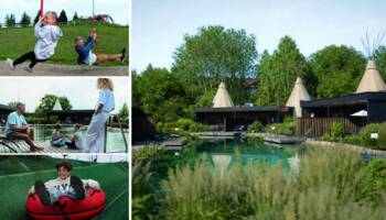 05. April: 2 Übernachtungen in der Lake Side Tipi Suite für 2 Erwachsene und 3 Kinder