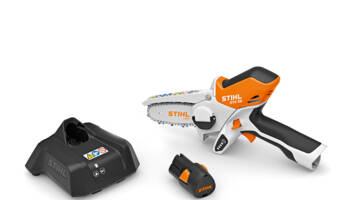 04. April: ein GTA 26 Set von STIHL
