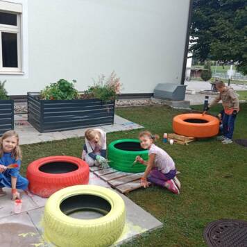  „Grünes Klassenzimmer“ – ein Garten, der unsere Klasse wachsen lässt. - Volksschule Eggelsberg