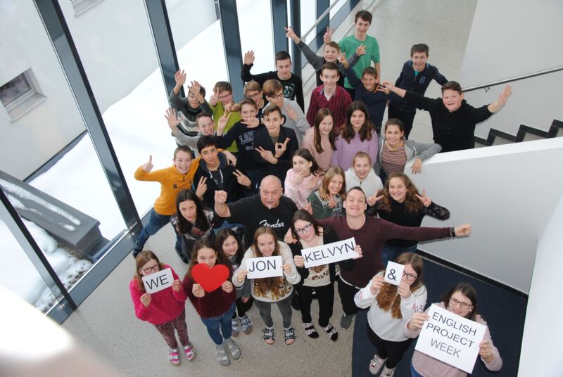 Native Speaker Begeisterten Petringer Schuler Fur Die Englische Sprache