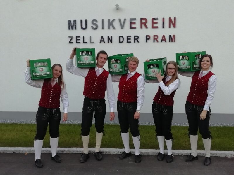 Sympathicus Für den MV Zell an der Pram Stimmzettel ausfüllen und fünf