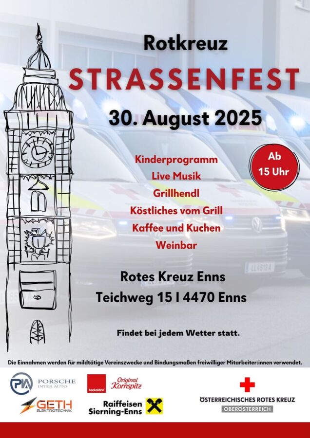 Rotes Kreuz Straßenfest