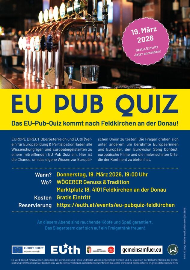 EU Pub Quiz in Feldkirchen an der Donau