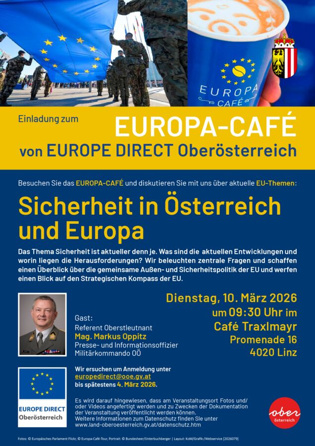 EUROPA-CAFÉ am 10. März 2026