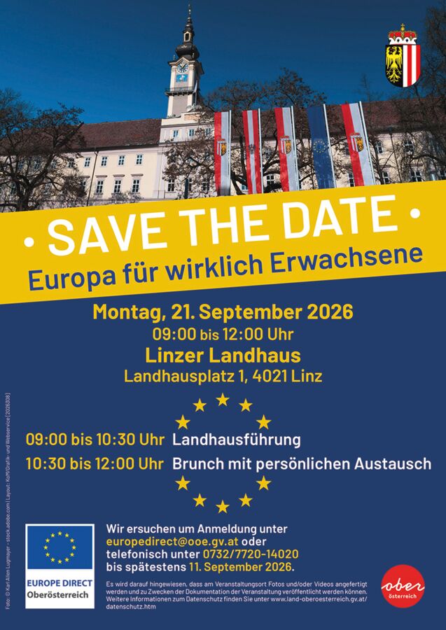 Europa für wirklich Erwachsene – Einladung für Seniorinnen und Senioren