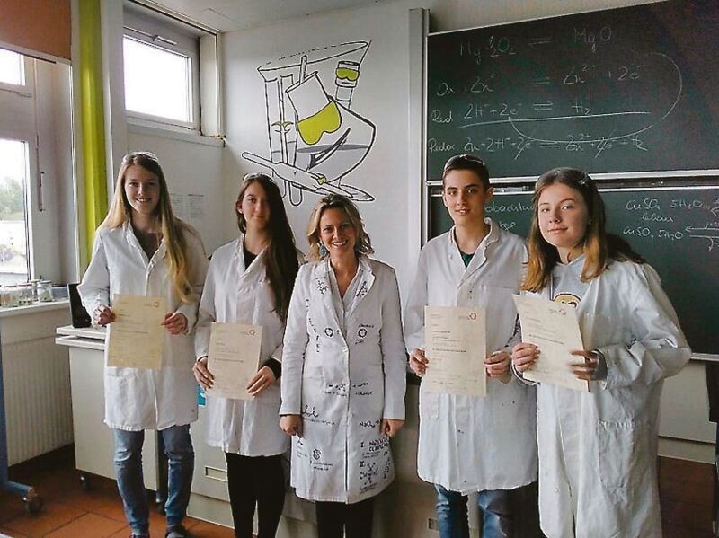 Landessieg bei Chemie-Olympiade