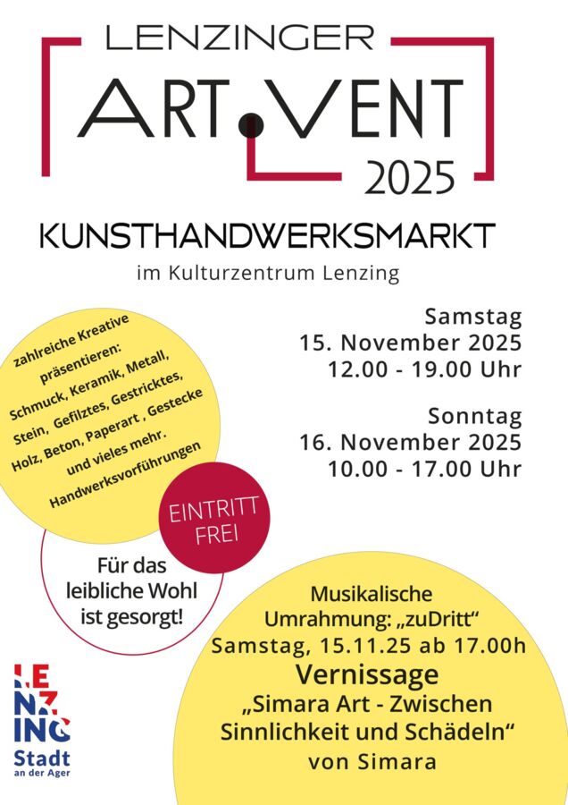 ART. VENT Kunsthandwerksmarkt Lenzing