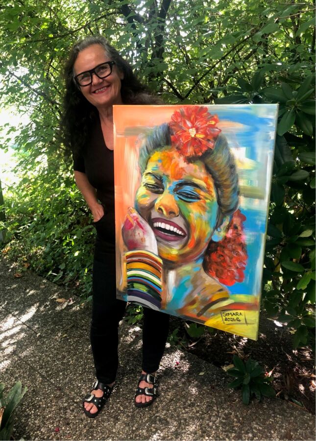 Vernissage „Simara Art-zwischen Sinnlichkeit und Schädeln“