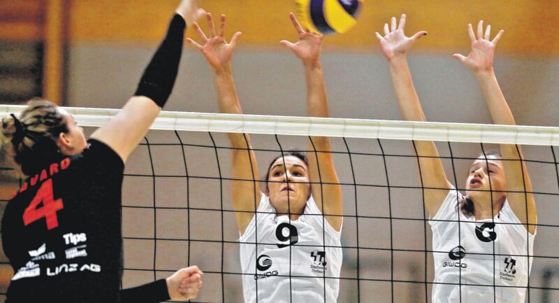 Volleyballerin Vicky Savard schlägt gnadenlos zu