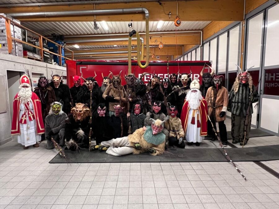 GREIN. Wenn Krampusse und Perchten den Hauptplatz erobern – traditioneller Krampus- und Nikolausrummel lädt ein