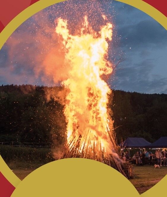 Sipbachzeller Sonnwendfeuer