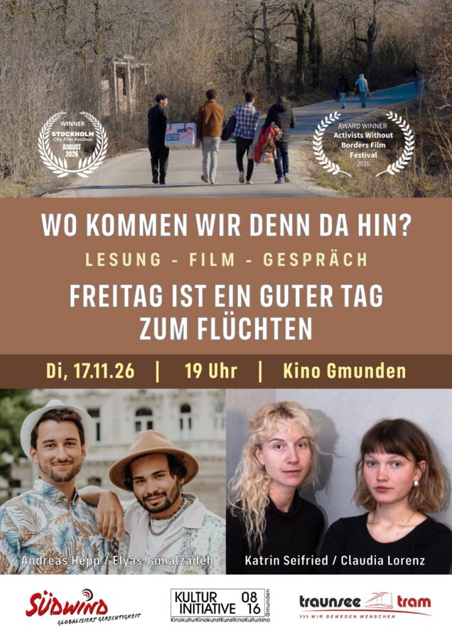 “WO KOMMEN WIR DENN DA HIN” – Film – Lesung – Gespräch