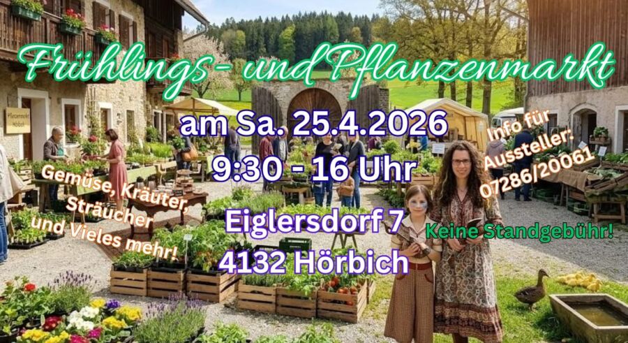 Frühlings und Pflanzenmarkt