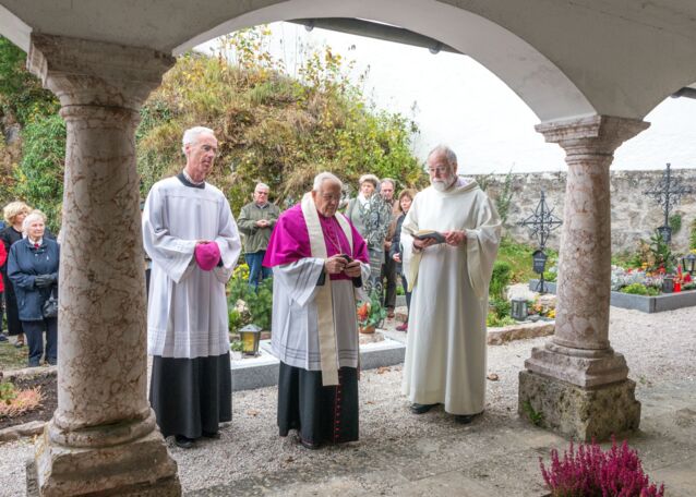 Bischof Maximilian Aichern feierte Gottesdienst in Spital am Pyhrn