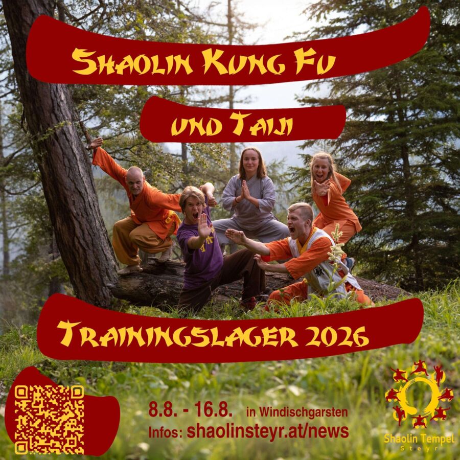 Shaolin Kung Fu und Taiji Trainingslager 2026