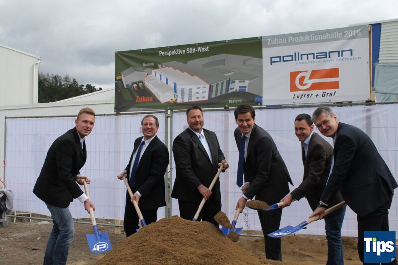 Neue Produktionshalle Pollmann baut in Karlstein weiter aus