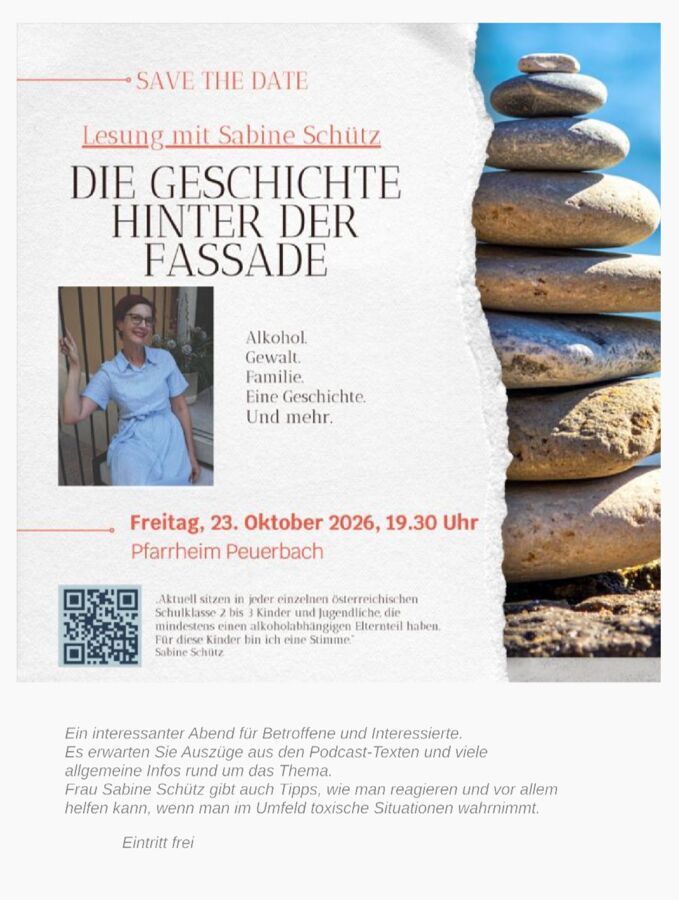 Die Gesichter. Hinter der Fassade von Alkohol und Gewalt - eine Familiengeschichte. Und mehr.