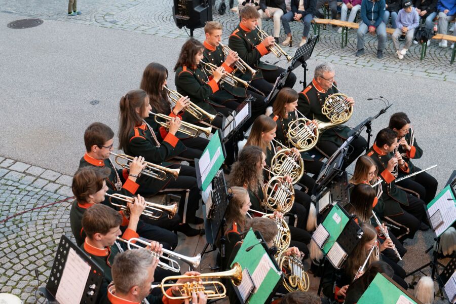 Platzkonzert Musikverein Haslach
