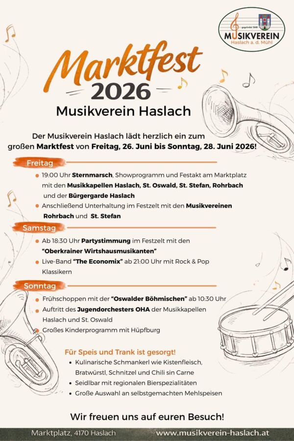 Marktfest Musikverein Haslach