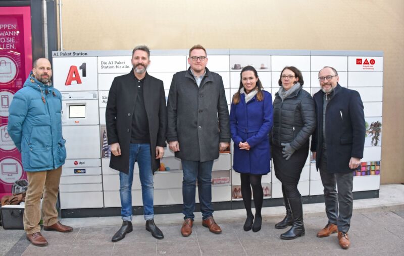 Neue Paktetstation Im Zentrum Muldenstrasse