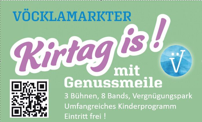Kirtag is ! mit Genussmeile