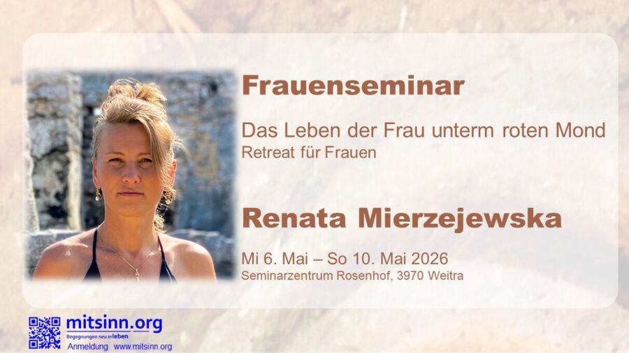 Frauenseminar • Renata Mierzejewska • Das Leben der Frau unterm roten Mond