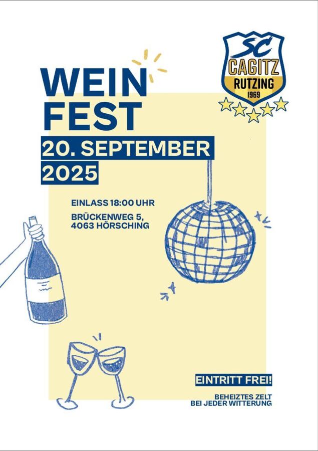 SC Cagitz-Rutzing Weinfest 2025