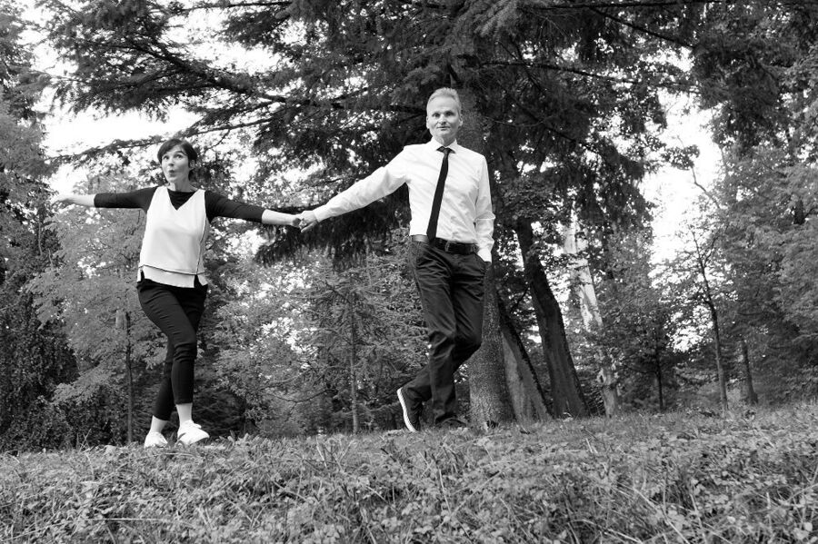 die zebras auf Wanderschaft - Improshow mit Live-Musik