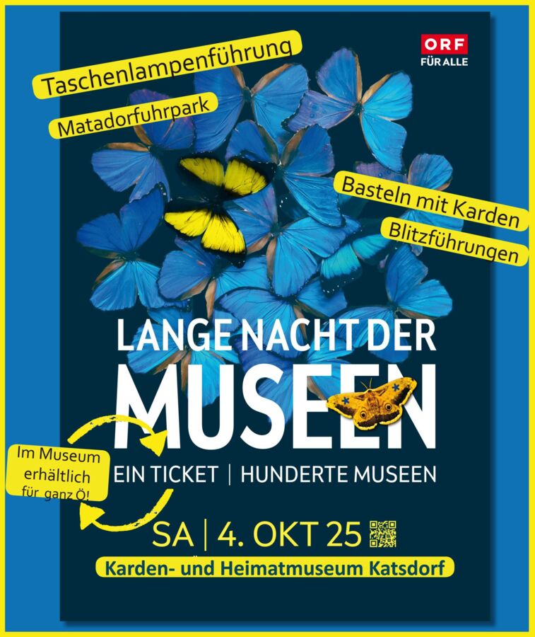 ORF Lange Nacht der Museen im Karden- und Heimatmuseum Katsdorf
