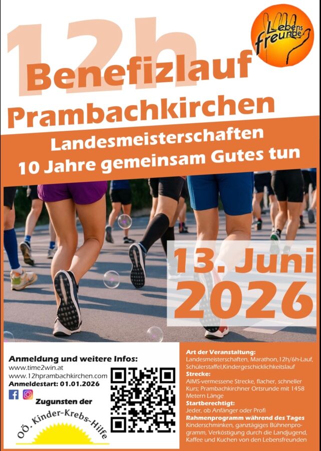 Benefizlauf Prambachkirchen