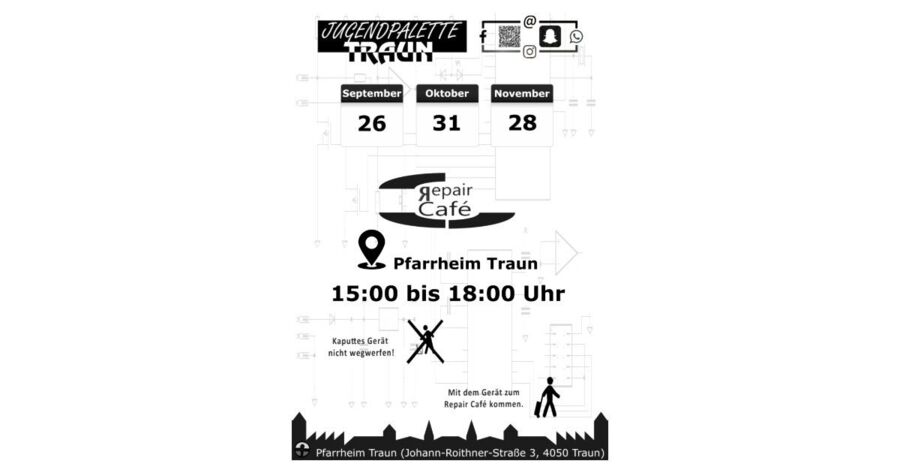 Gemeinsam reparieren in Traun